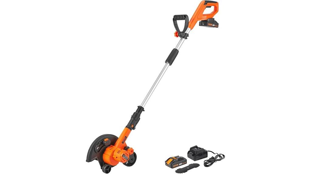 battery powered lawn edger