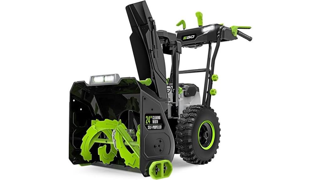 battery powered snow blower