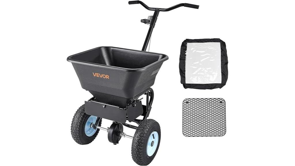 broadcast spreader 100 lbs