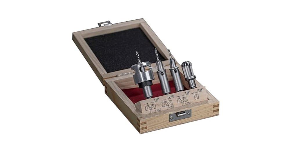 carbide countersink drill set
