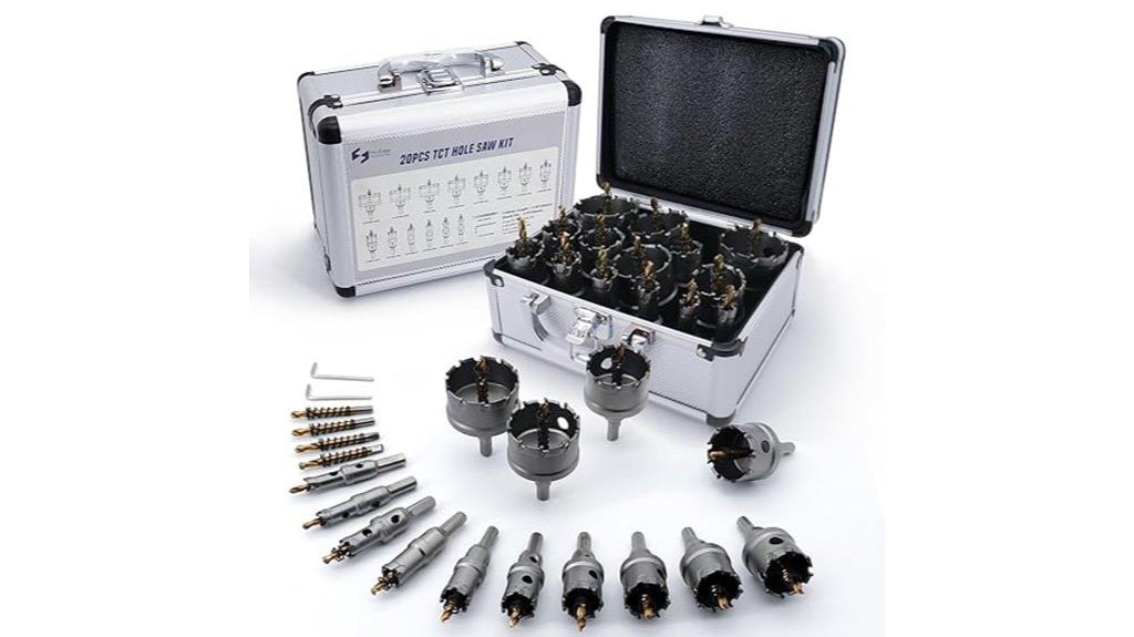 carbide hole saw set