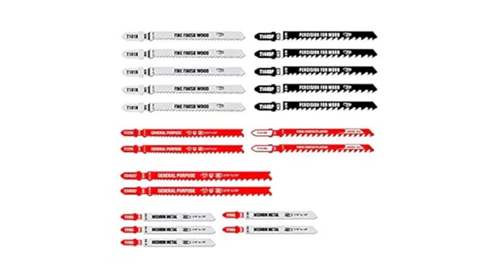 carbide jigsaw blade set