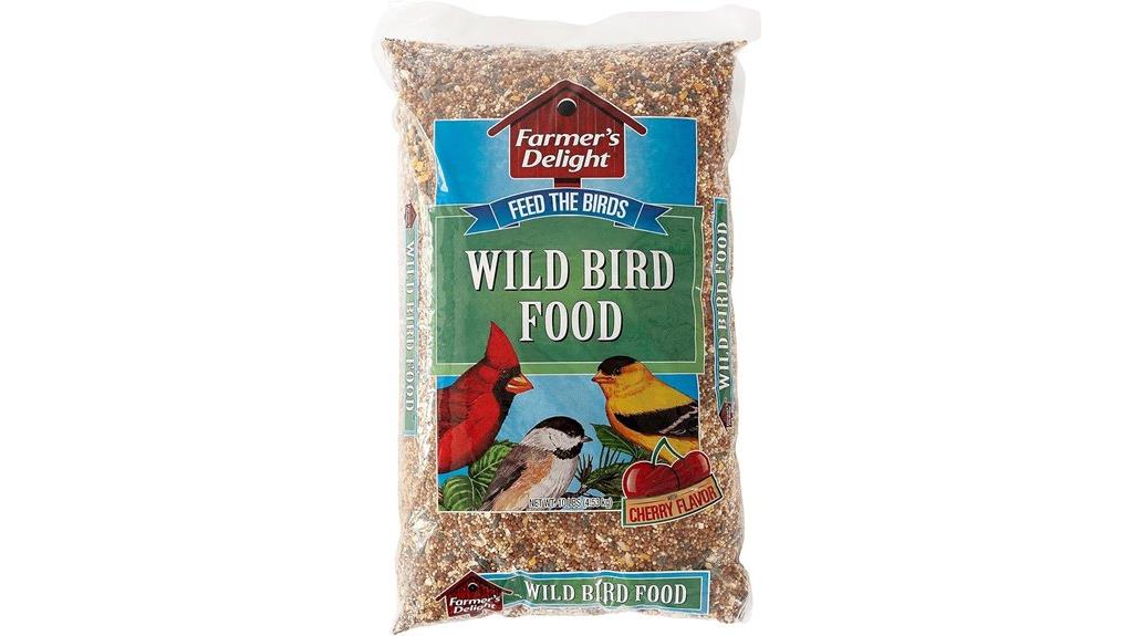 cherry flavored bird seed