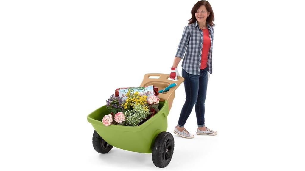 child friendly garden wheelbarrow