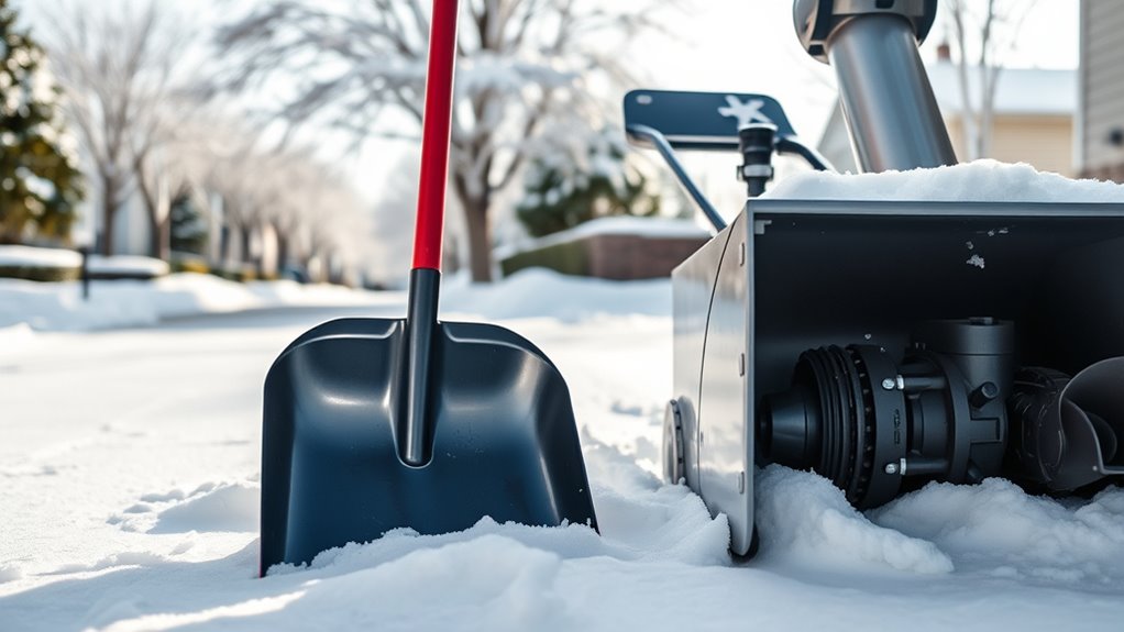 choose appropriate snow removal method