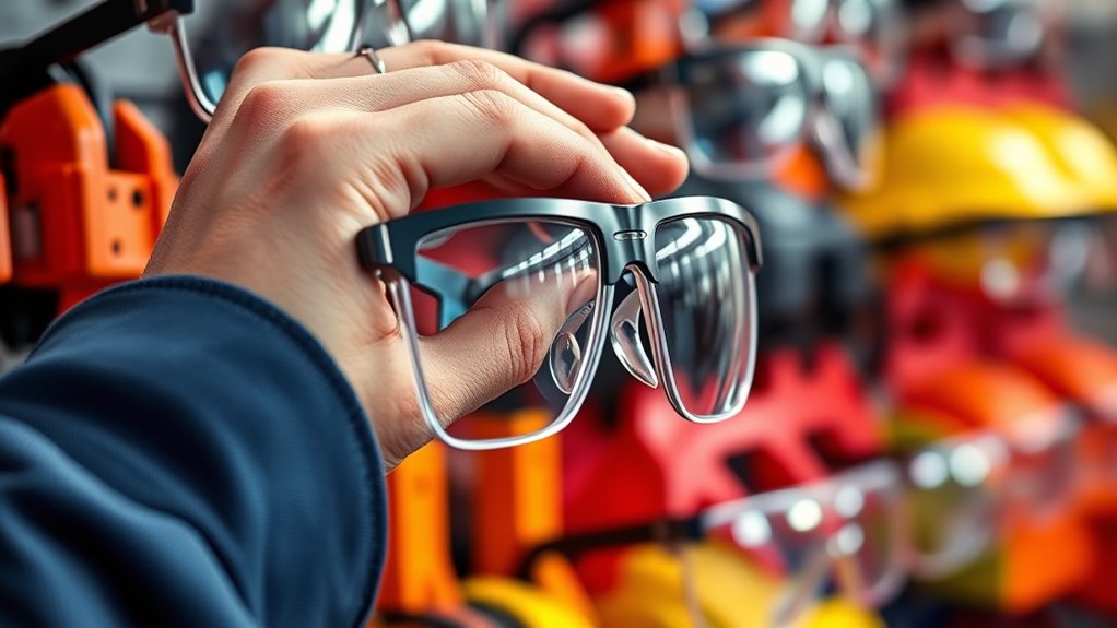 choose comfortable impact resistant safety glasses