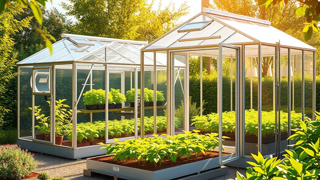 choosing durable ventilated greenhouses