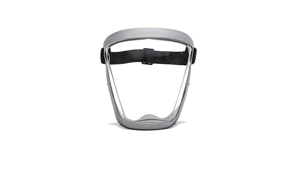 clear anti fog face shield
