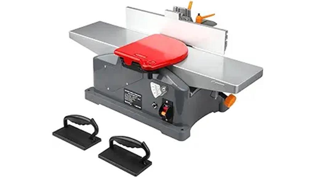 compact 6 inch wood jointer
