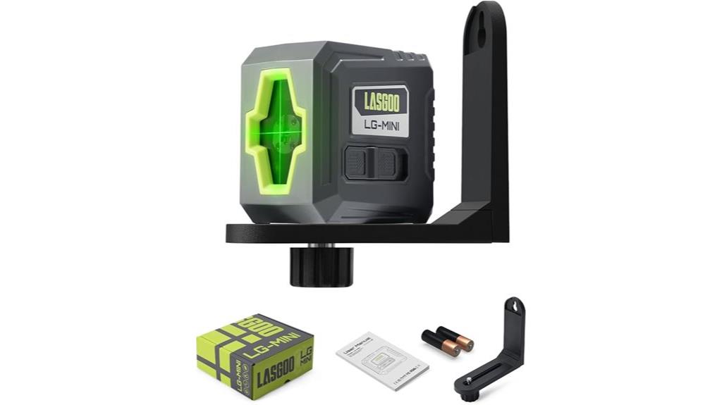 compact magnetic laser level