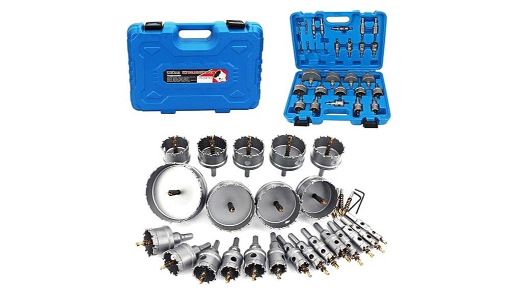 complete hole saw set