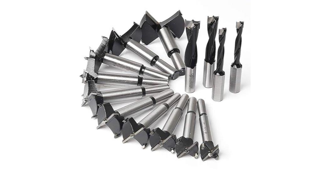 complete woodworking drill set
