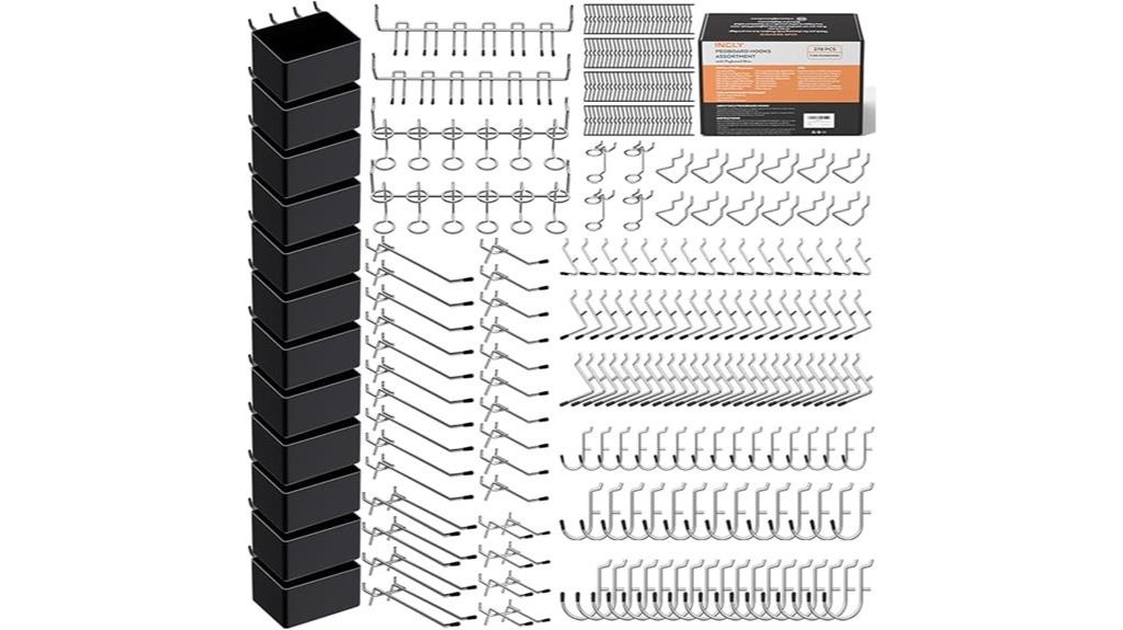 comprehensive pegboard storage set