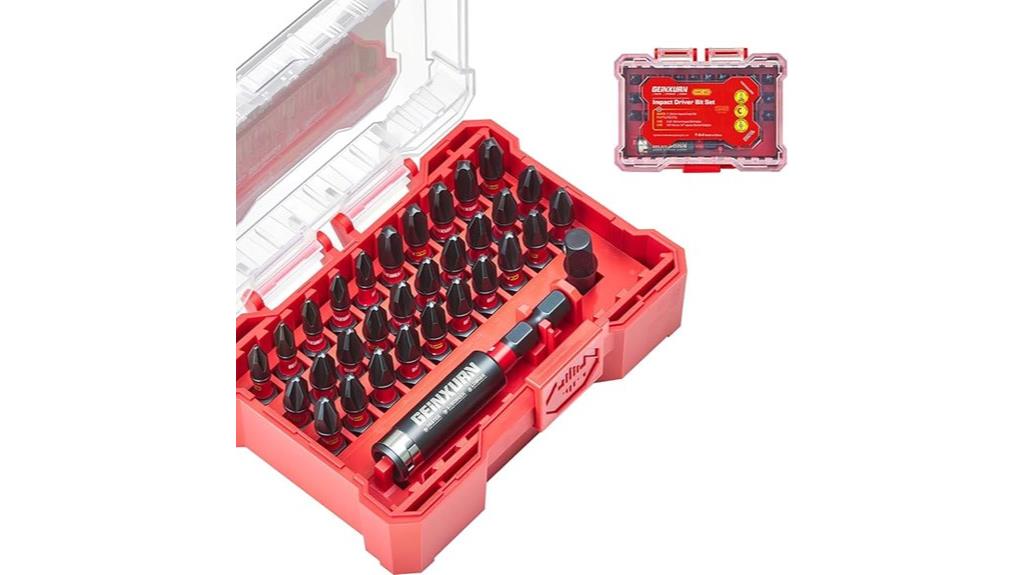 comprehensive screwdriver bit set