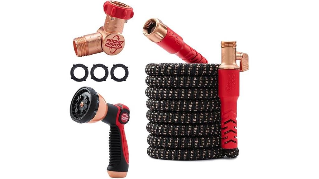 copper head 50 ft hose