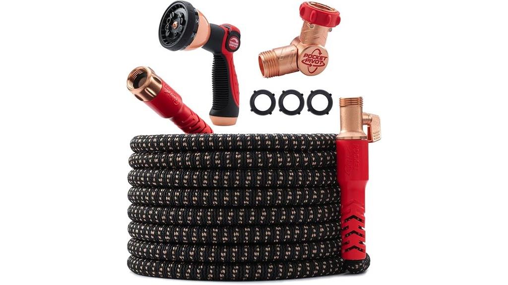 copper head expandable hose
