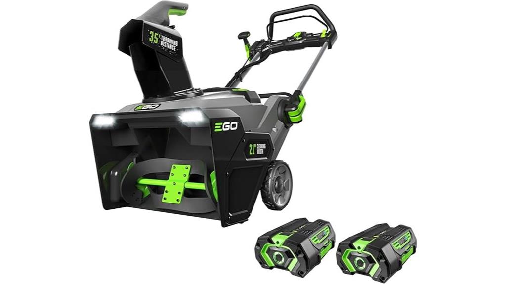 cordless 21 inch snow blower