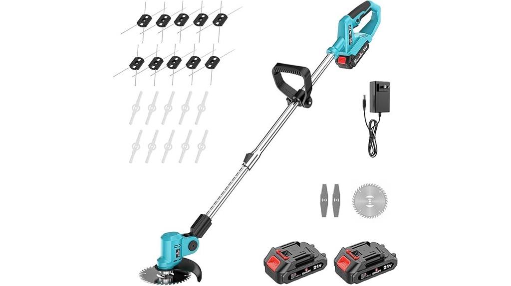 cordless 21v weed trimmer