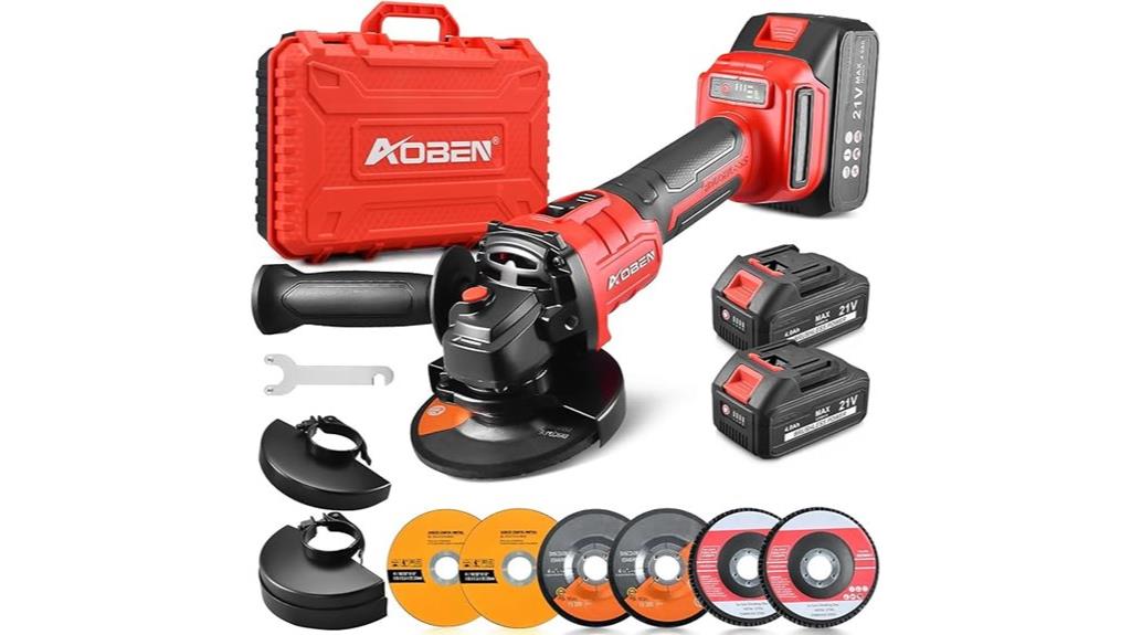 cordless 4 5 inch grinder
