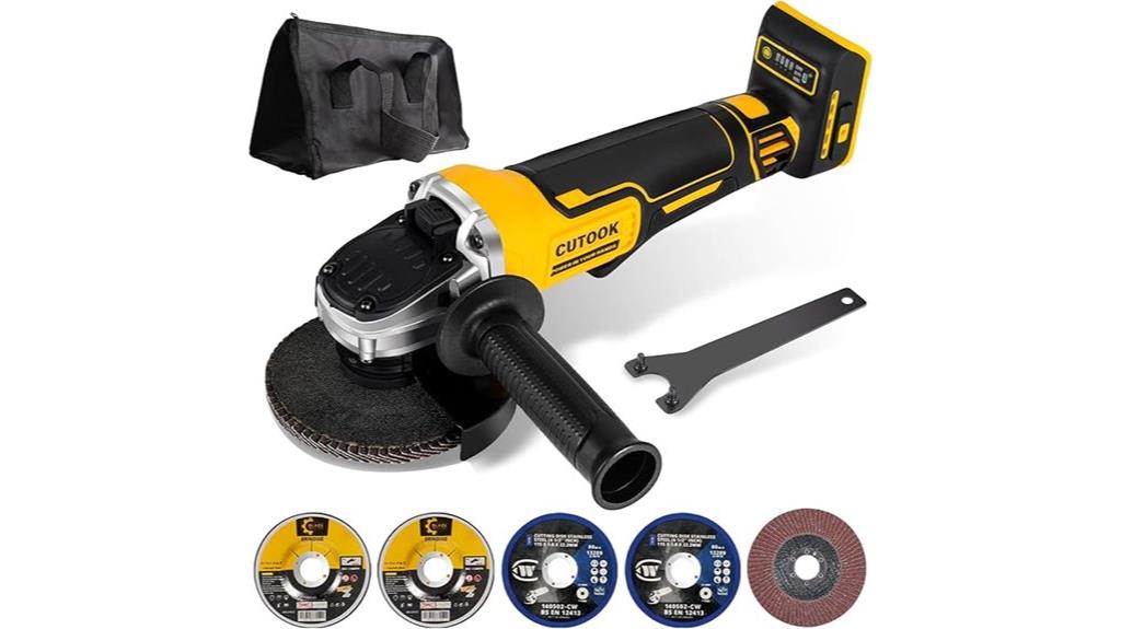 cordless 4 5 inch grinder