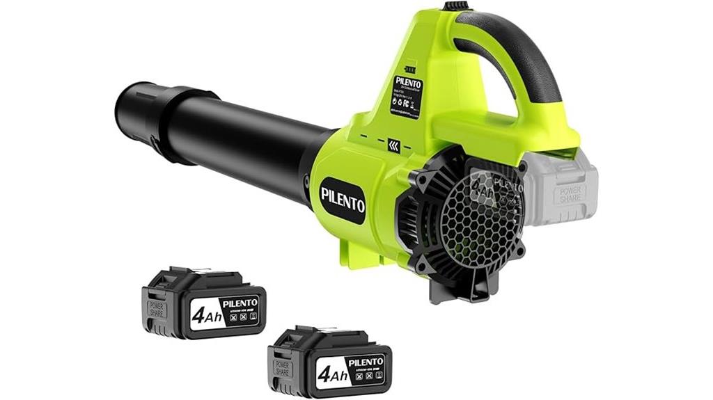 cordless blower 2 batteries