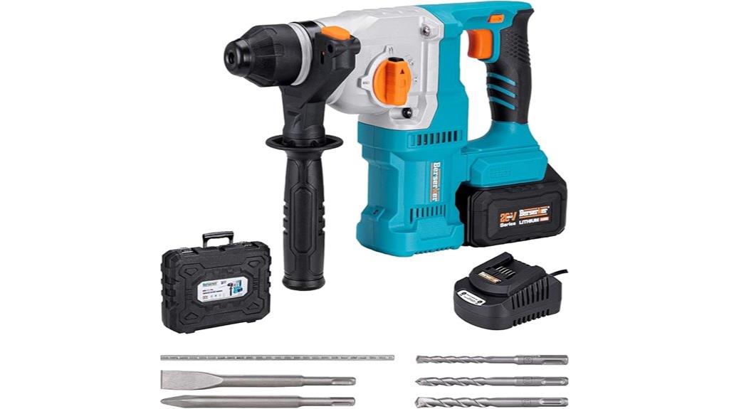 cordless brushless rotary hammer