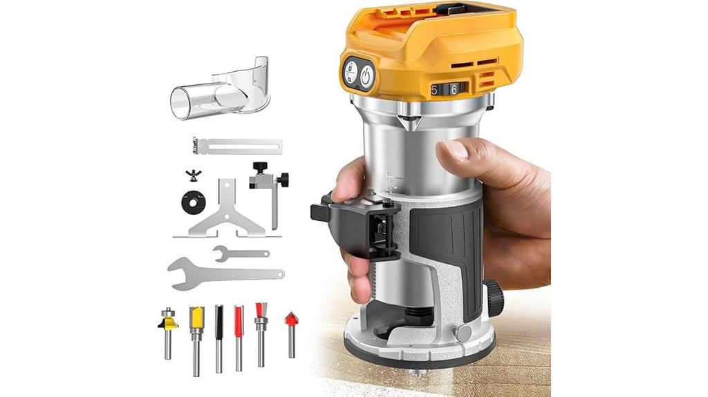 cordless dewalt router kit