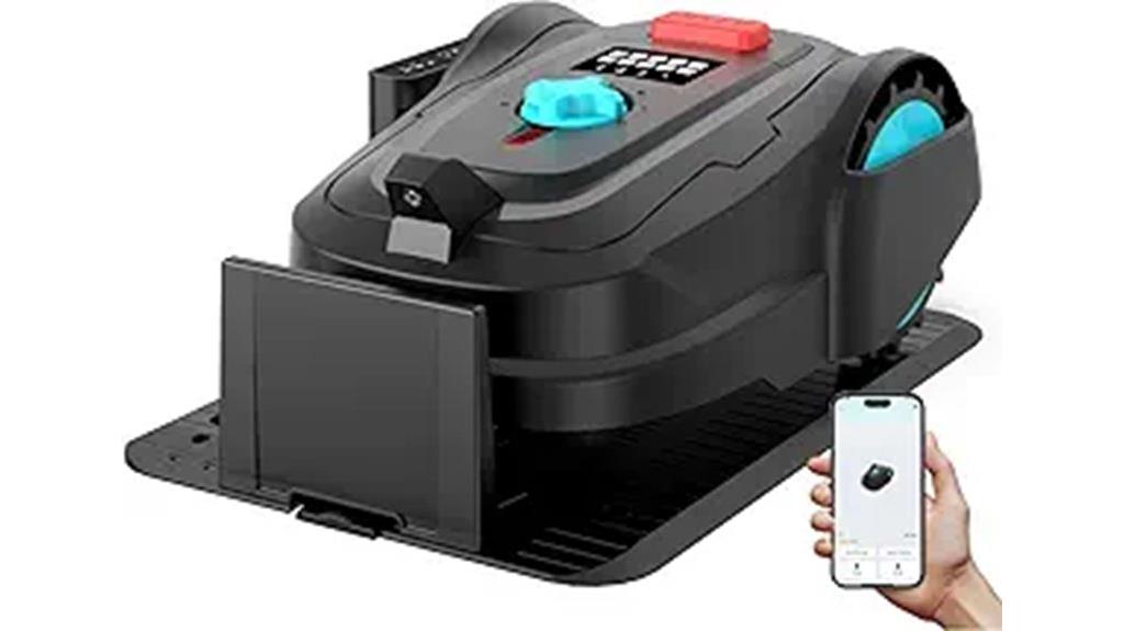 cordless gps lawn mower