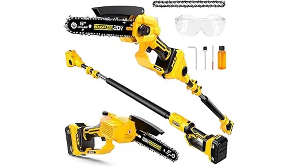 cordless pole mini saw