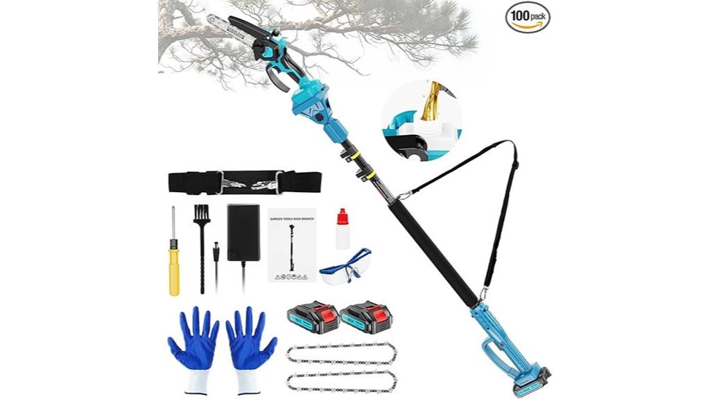 cordless pole saw combo