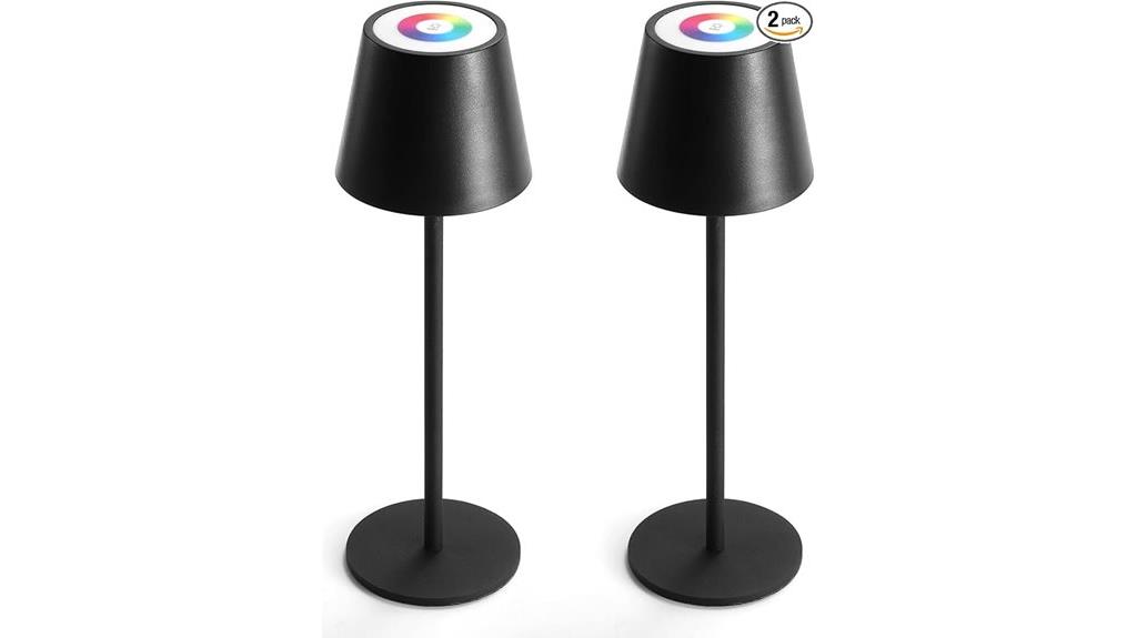 cordless rgb table lamp
