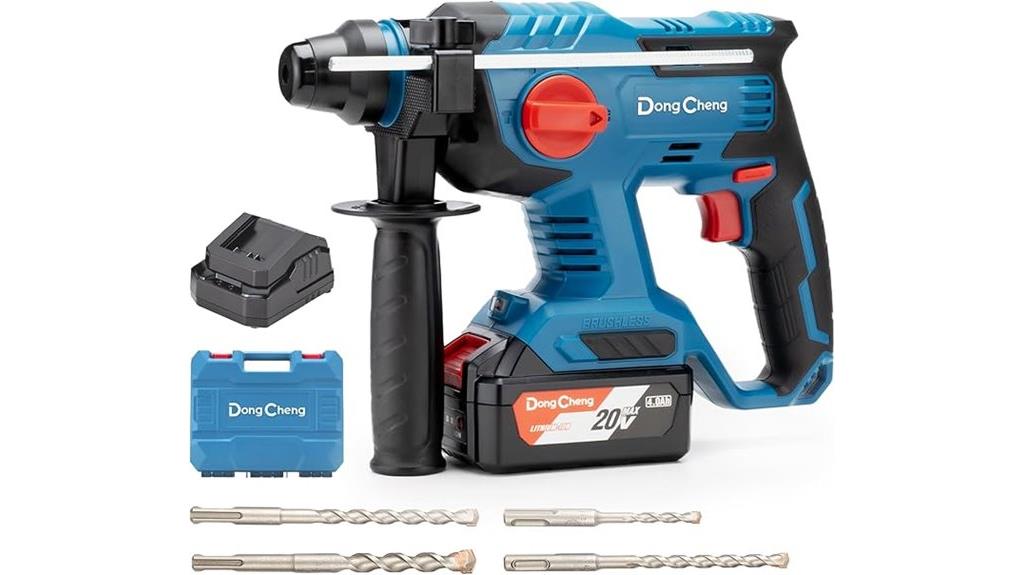 cordless rotary hammer set