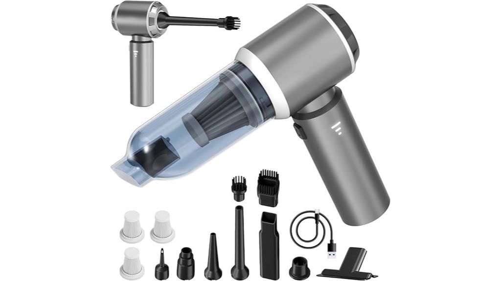 cordless silver dustbuster