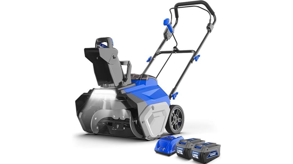 cordless snow blower