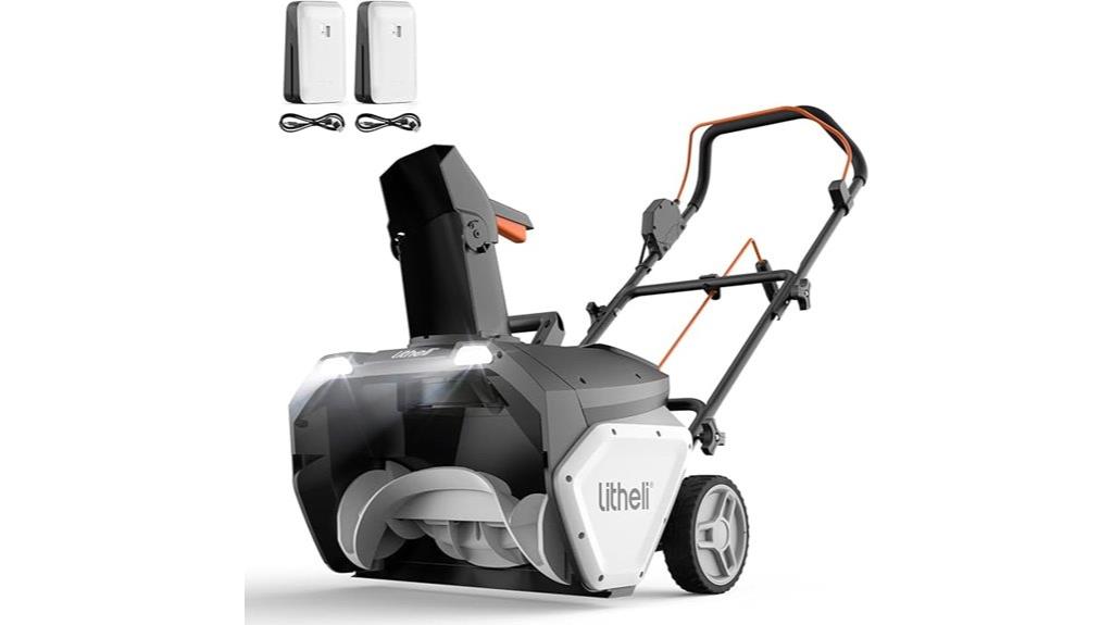 cordless snow blower