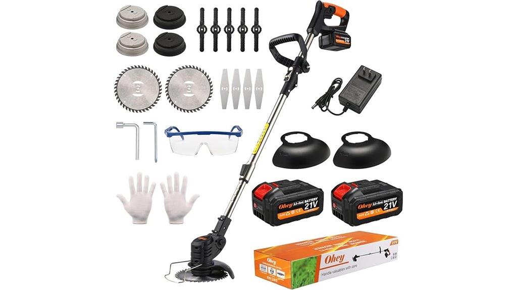 cordless weed wacker blades