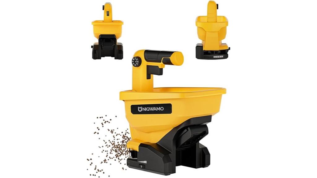 dewalt 20v 60v battery compatible handheld spreader