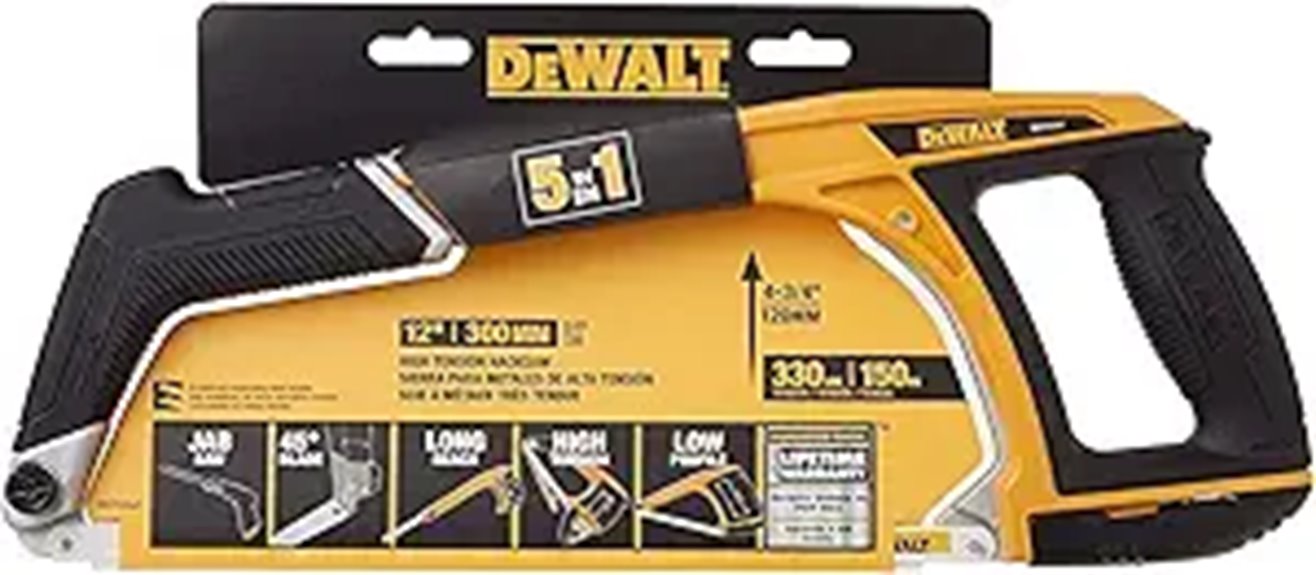 dewalt 5 in 1 hack saw
