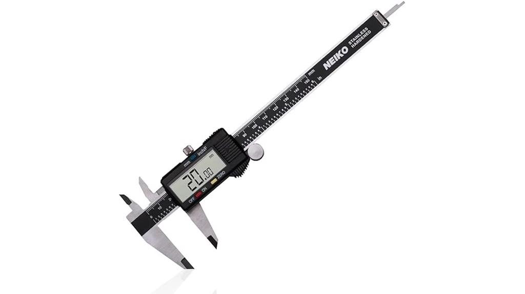digital caliper model 01407a