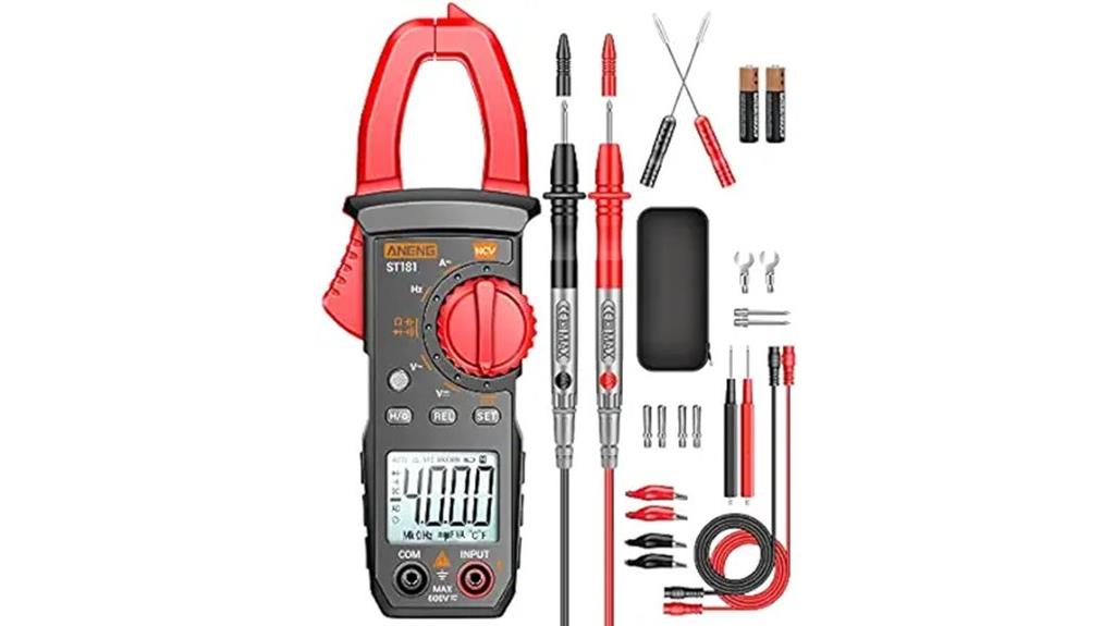 digital clamp multimeter tester