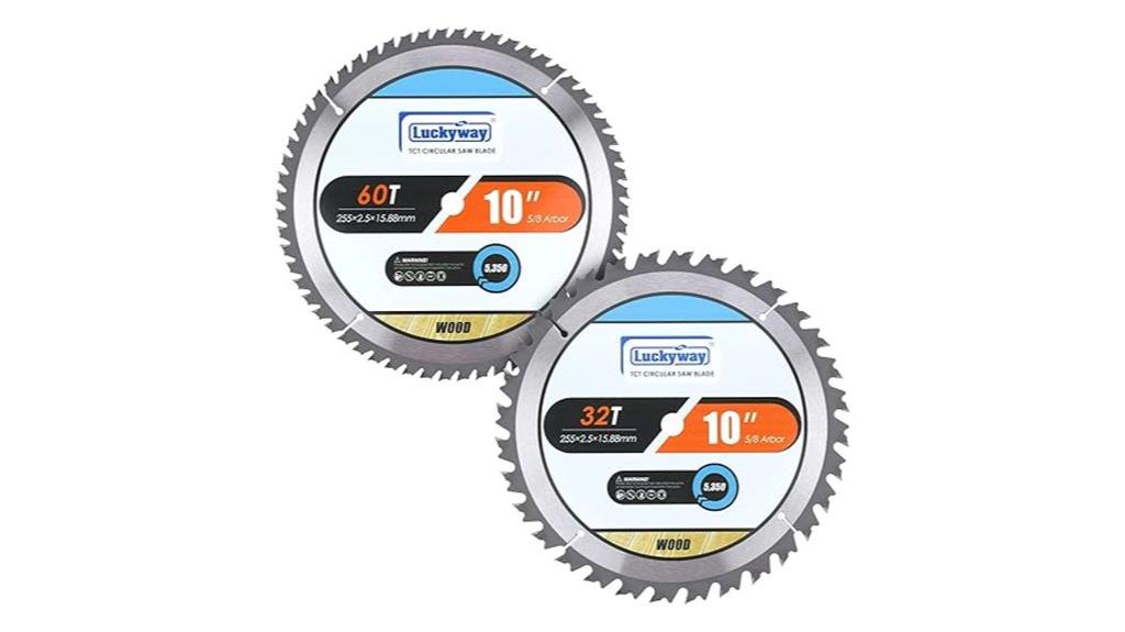 double pack 10 inch blades