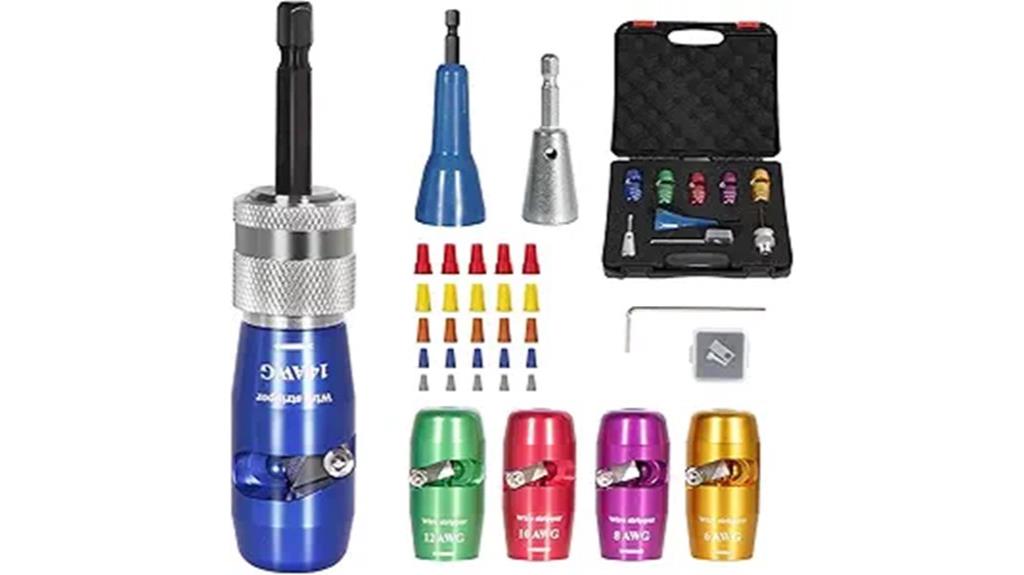 drill compatible wire stripper