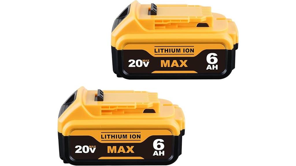 dual 20v battery pack