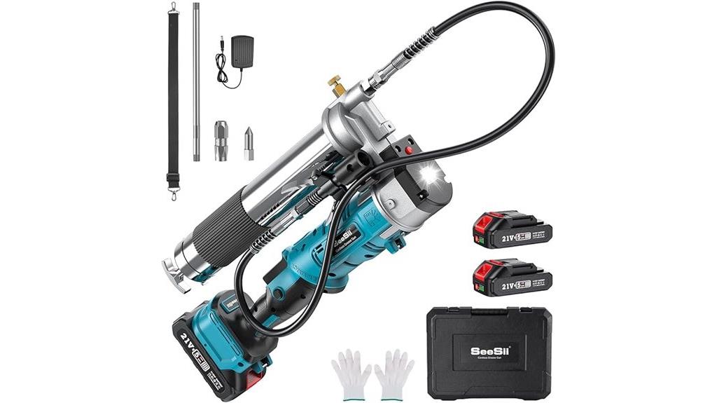 dual purpose electric grease gun