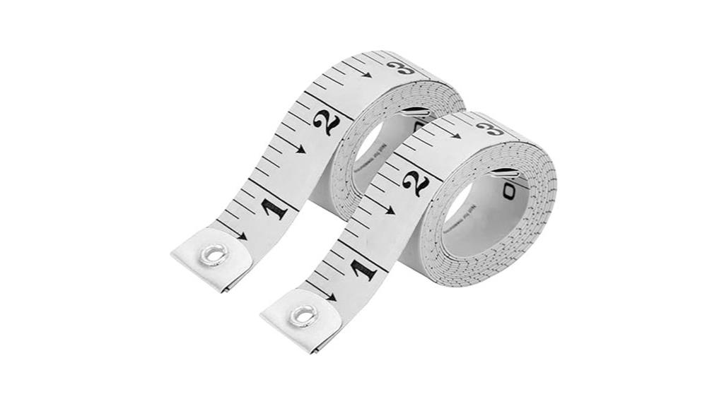 dual scale tape measure