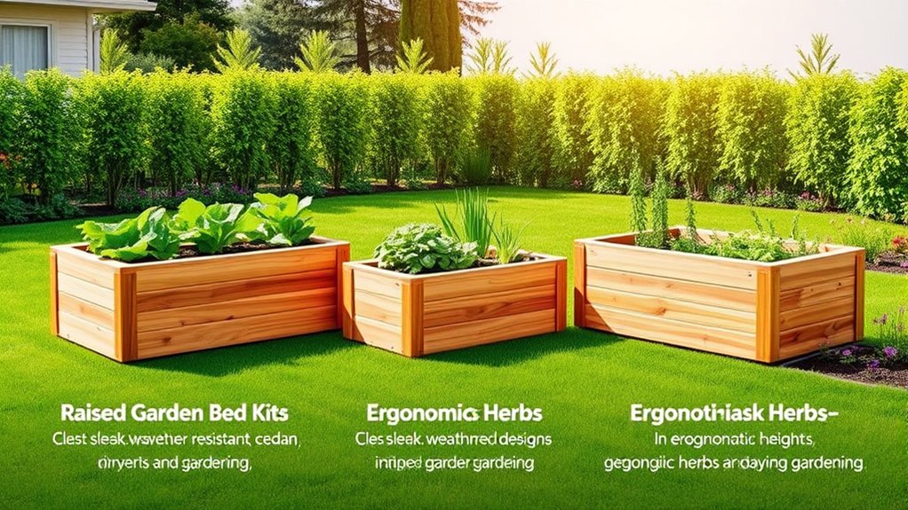 durable functional garden setup