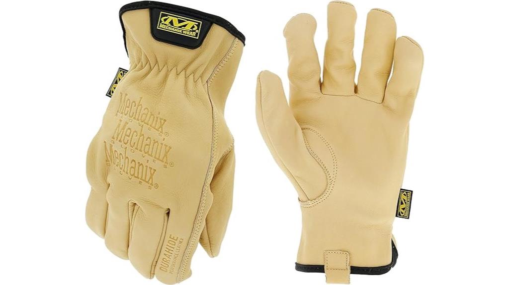durable leather driver gloves
