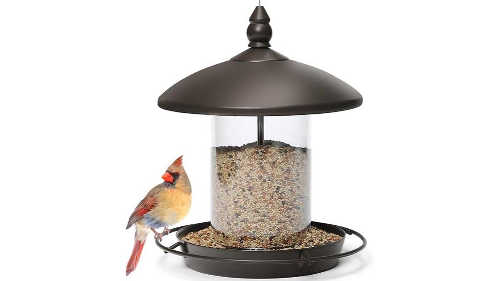 durable metal bird feeder