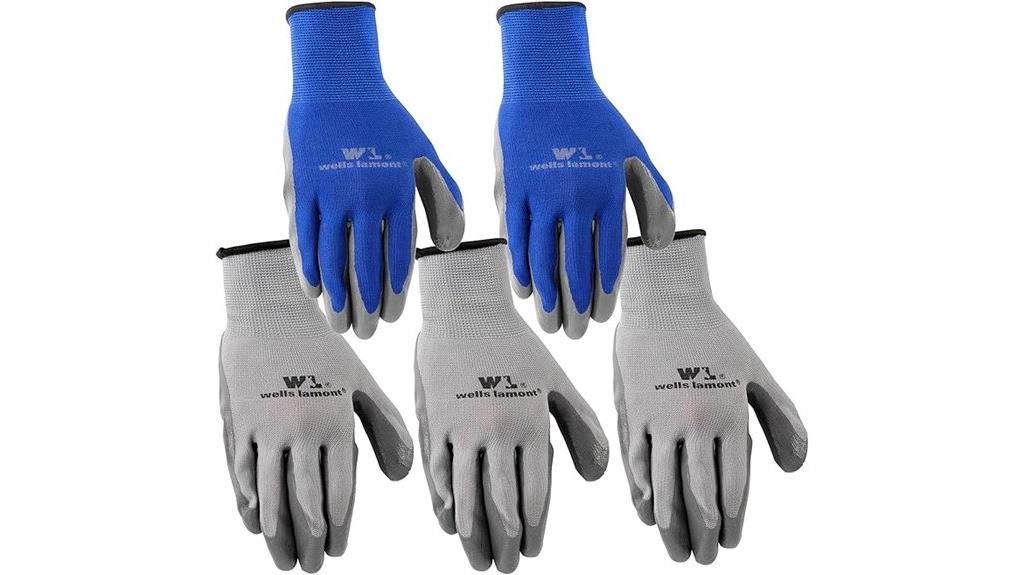 durable nitrile work gloves