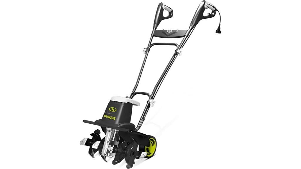 electric corded garden tiller